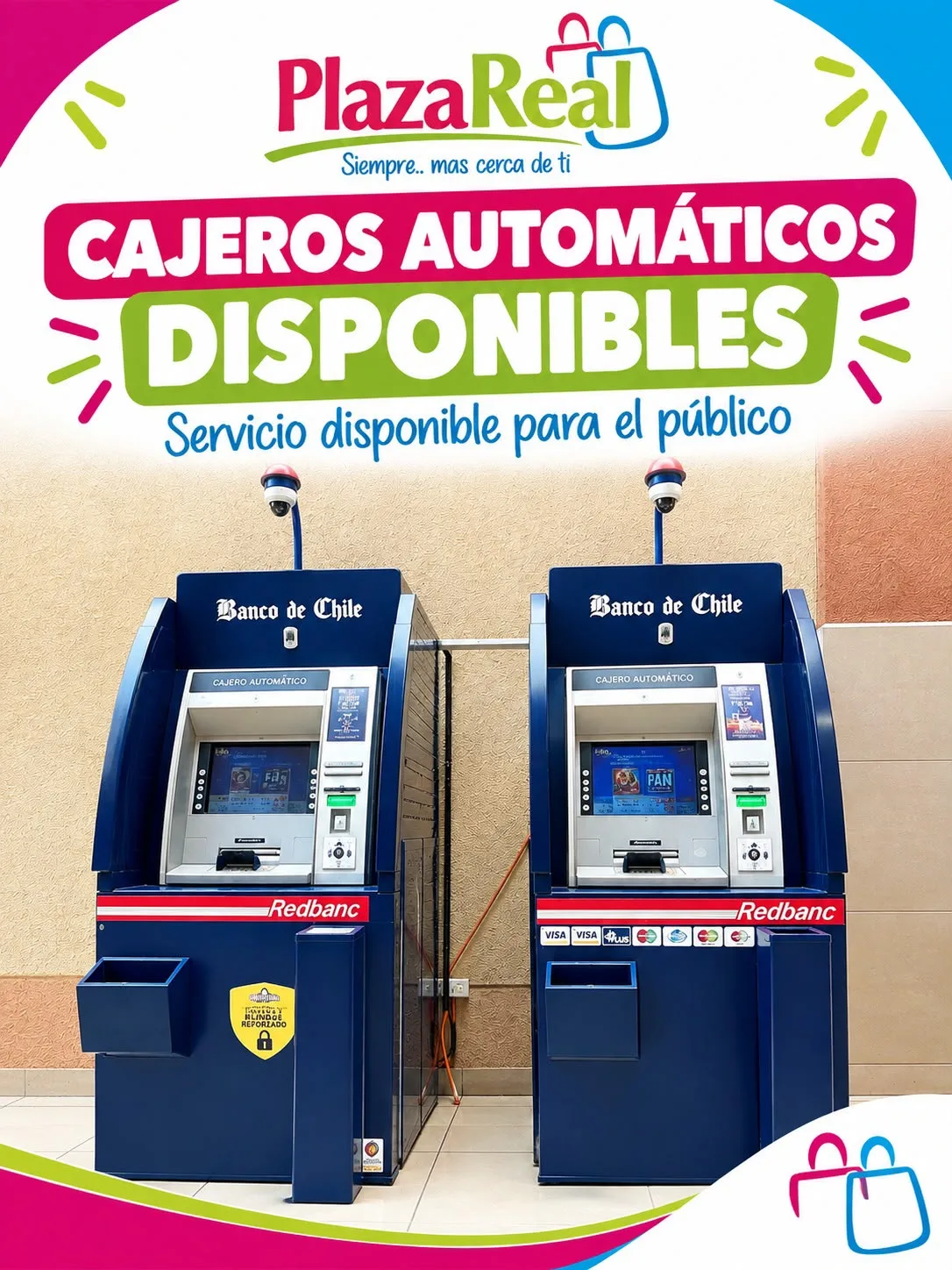 Cajeros Automáticos Disponibles