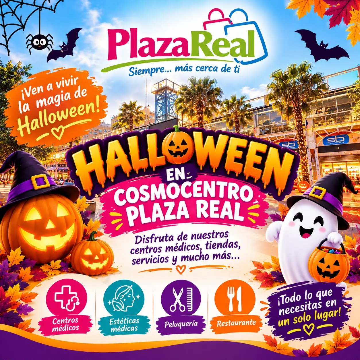 Halloween en Cosmocentro Plaza Real